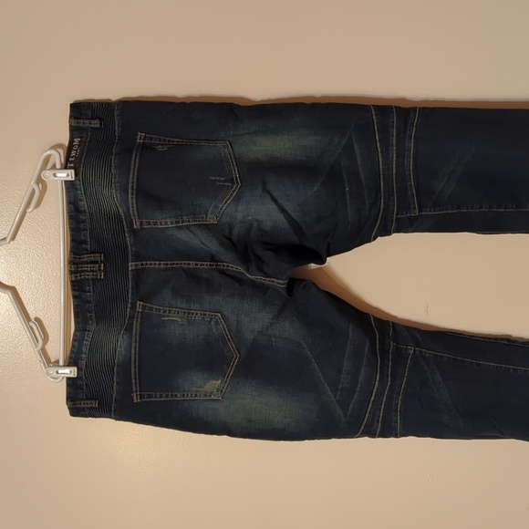 T2M Men's Jeans Denim Biker TtwoM Tami Size 46 - Like NEW - Picture 3 of 6